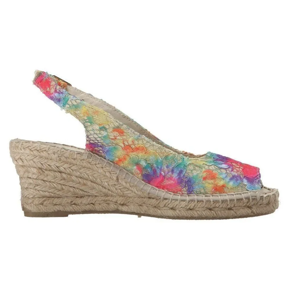 Sesto Meucci Women's 11M Woodstock /multicolor wedge - New